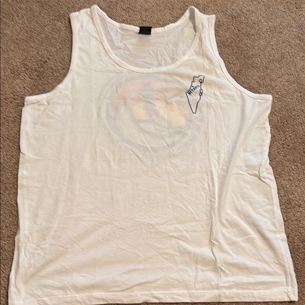 2018 World Lacrosse Championships White Tank Top